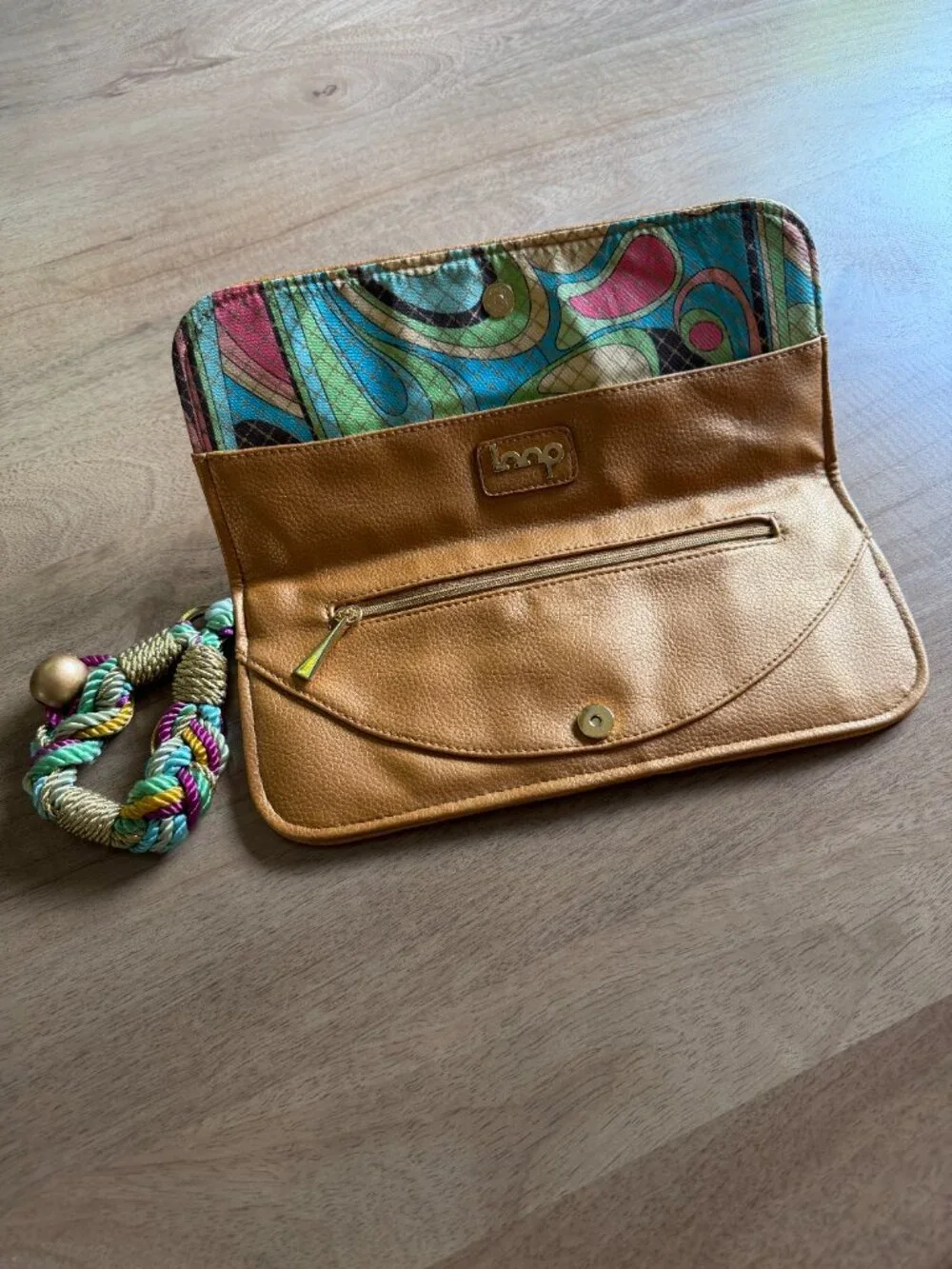 LOOP NYC Y2K Streetwear Skate Beaded Wristlet Clutch